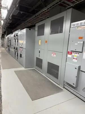 MV Double-Ended Unit Substation - 2 x 2000/3000kVA, 13.8kV Transformers w/ 4160V Ampgard Switchgear