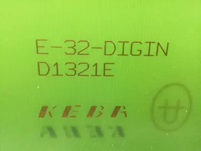 USED KEBA E-32-DIGIN D1321E