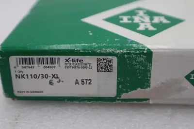 NEW OPEN BOX  INA NK110/30-XL NEEDLE ROLLING BEARING STOCK K-3433