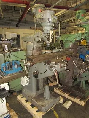 2322-470 Bridgeport Series 1, Variable Speed, 2HP Ram Type Vertical  Turret Milling Machine, Model BR2J