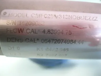 USED Micro Motion CMF025 M313NQBUEZZZ