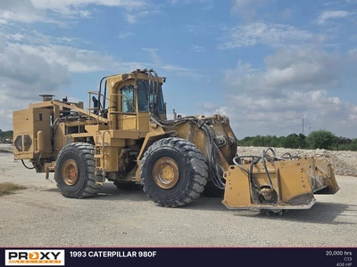 Used 1993 CATERPILLAR 980F Wheel Loaders Texas US | Proxy Equipment #1424218