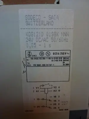 USED SODECO KOG121D 01SBK NNN