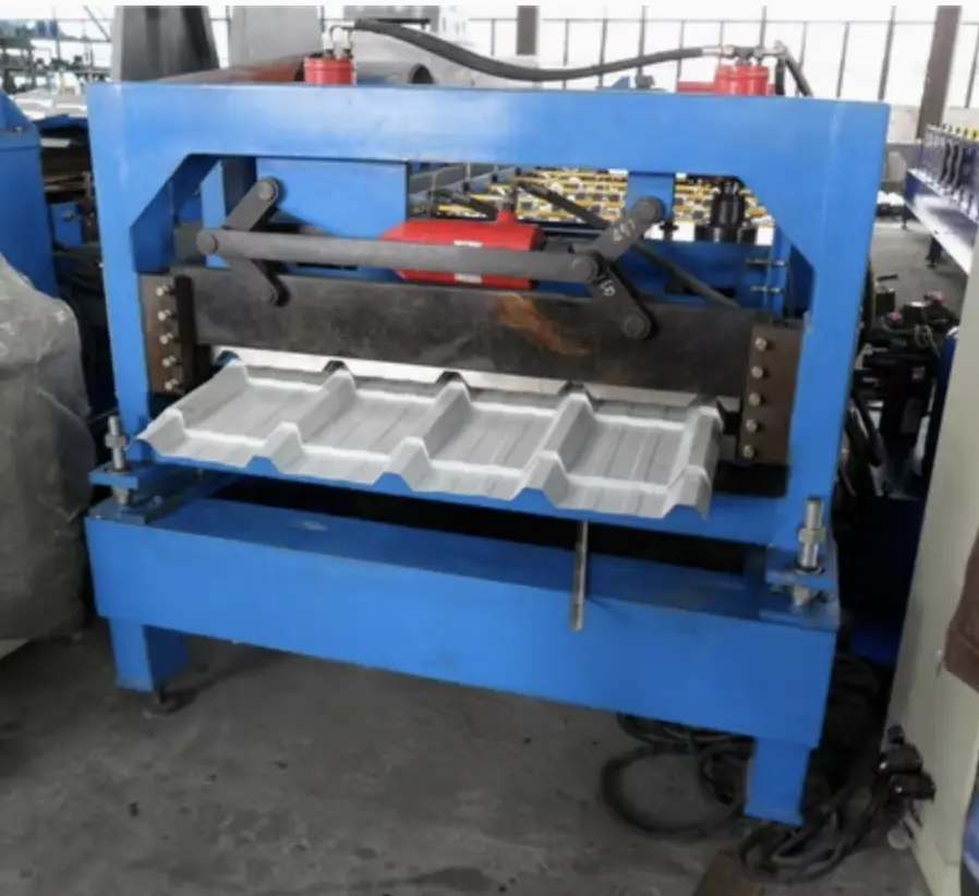 Metal Roof Tile Roll Forming Machine in Dominican Republic