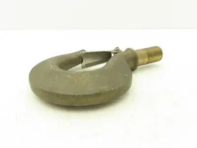 Crosby 319B JB 3.5 Ton Bronze Rigging Hoist Hook Threaded Shank w/Latch