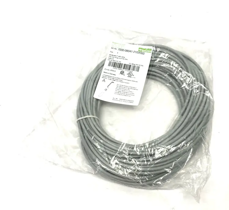 New | in-Stock Murrelektronik Single Ended M8 female 0° A-cod. Cable Cable & Wire Michigan US | Maverick Industrial Sales #1391703