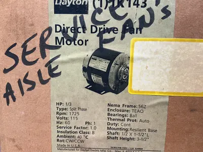 Used DAYTON 1K143 Motors (misc) Ohio US | HGR 24 #1556721