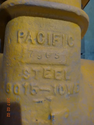 Pacific 8", Class 150, WCB, Gate Valve