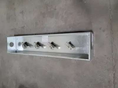 Splitter Trough Box 48" x 10" x 6"