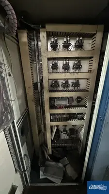 USED Theysohn Extrusion 45MM Theysohn Twin Screw Extruder, 60 HP, 36:1 L/D