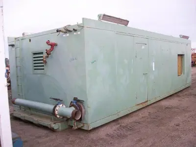 USED EMSCO F650 TRIPLEX MUD PUMP