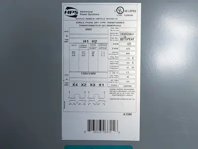 NEW HAMMOND POWER SOLUTIONS INC. Q010PEKF