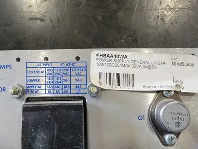 USED POWER ONE HBAA-40W-A