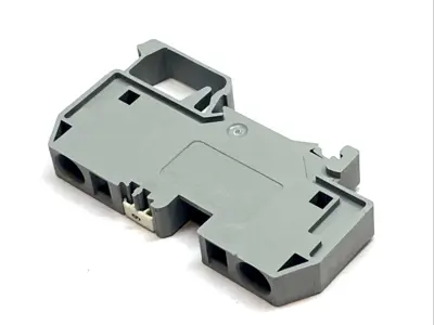 USED WAGO DIN RAIL TERMINAL BLOCK 2-CONDUCTOR 10MM² 57A