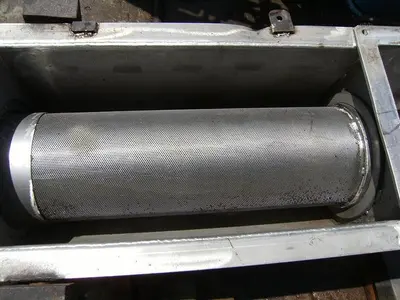 Screen, Rotary, 9" x 26", Mauler, 5.5 HP, S/st, Screw #S740426