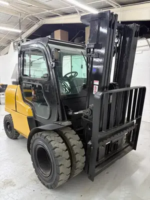 Used 2017 CATERPILLAR DP55N1 Internal Combustion Forklifts: Pneumatic Tire Texas US | 4K Lift Co #1503956