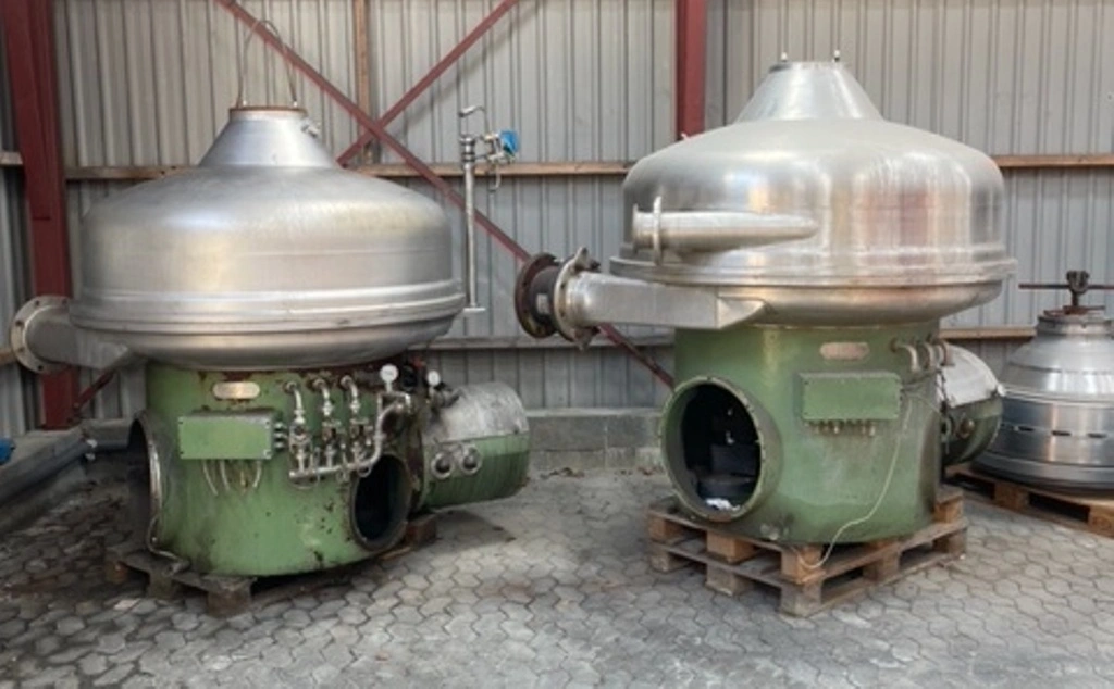 (2) Westfalia SA 160-33-177 fish oil separators, 316SS.