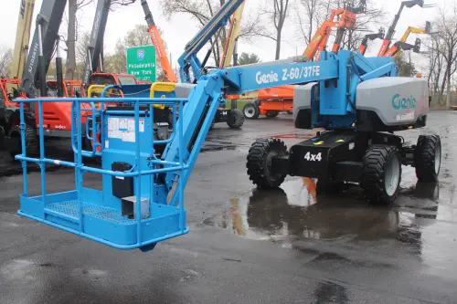 Used 2017 GENIE Z60/37FE HYBRID Articulating Boom Lifts Pennsylvania US | National Lift Equipment #1381455