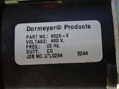 Used DORMEYER 86263 Misc Electrical & Power Parts Ohio US | HGR 24 #912933