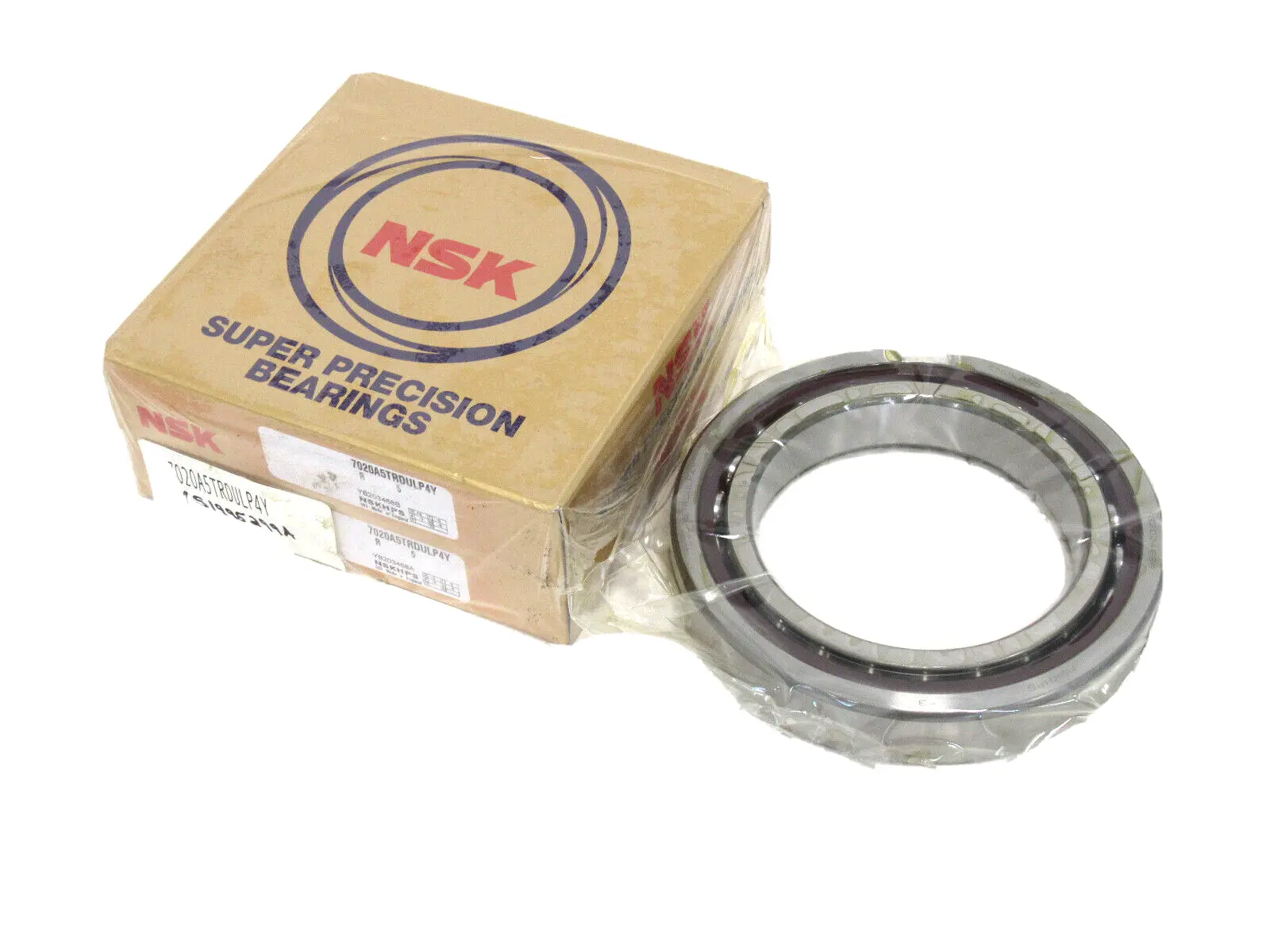 NEW SET OF 2 NSK 7020A5TRDULP4Y SUPER PRECISION BEARINGS