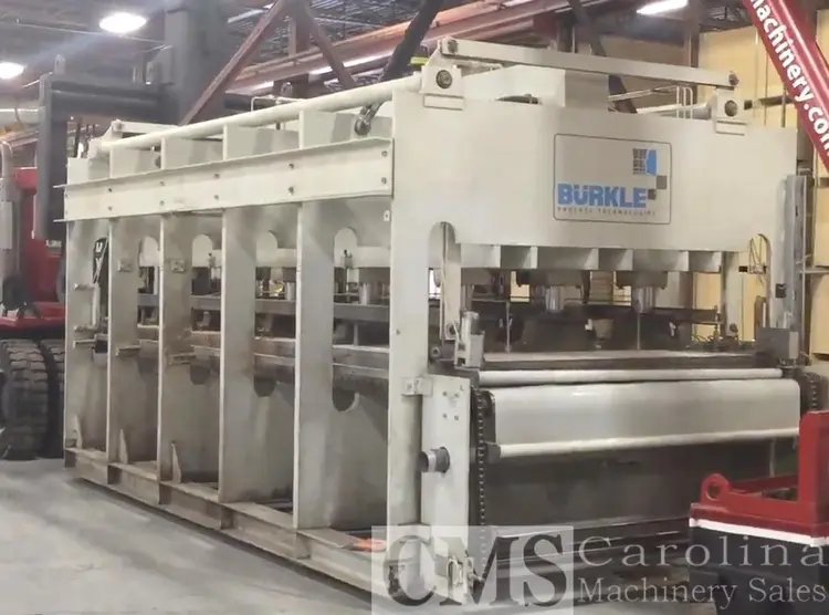 Used 2002 BURKLE ODW 2055 THROUGH-FEED PRESS Miscellaneous Woodworking Equipment CA | CAROLINA MACHINERY SALES #789517