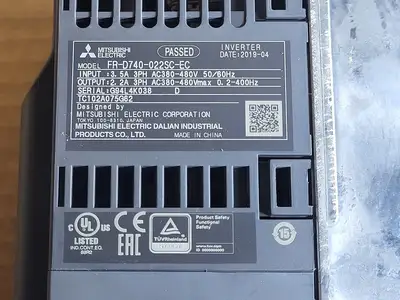 New | in-Stock 2019 MITSUBISHI ELECTRIC FR-D740-022SC-EC Switchgears British Columbia CA | Lenmark #913608