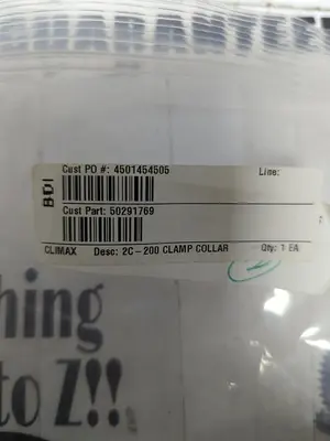 New | in-Stock CLIMAX 2C-200 Valves/Fittings Ohio US | Surplus Asset Holdings #1234975