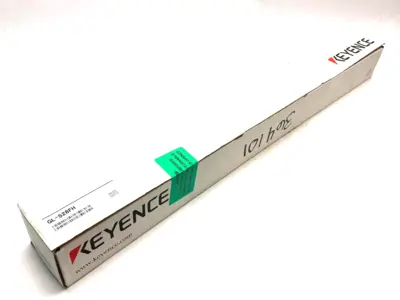 GL-S28FH | Keyence  Safety Light Curtain Set Flat Type 28-Beam Axes 579.5 mm Length - New