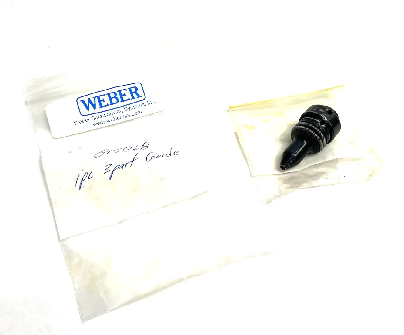 USED WEBER 3-PART GUIDE GRIPPER ATTACHMENT