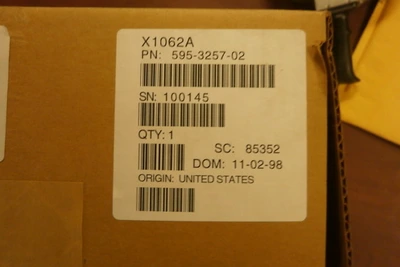 NEW SUN MICROSYSTEMS X1062A