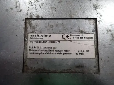 11.4 Kw Vacuum Pump - 2bl1341-2kk03-7s