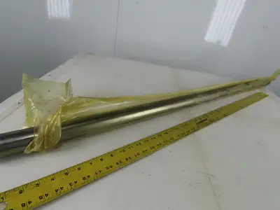 1-15/16" Diameter x 57" Long Steel Axle/Fan Shaft W/Double 1/2" Key Way