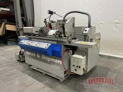 Jones & Shipman 1300X Twin Wheel Universal Cylindrical Grinder, 12" Swing, 27" Grinding Length