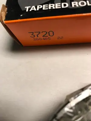 Used TIMKEN 3720 Bearings | Surplus Asset Holdings #1190648