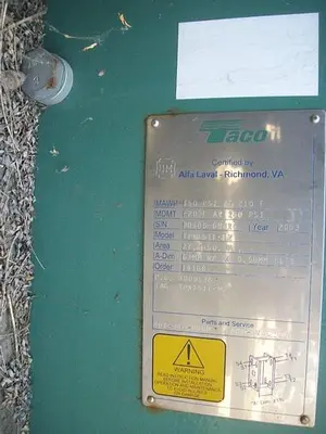 USED 2003 ALFA LAVAL UTPX1511-M2