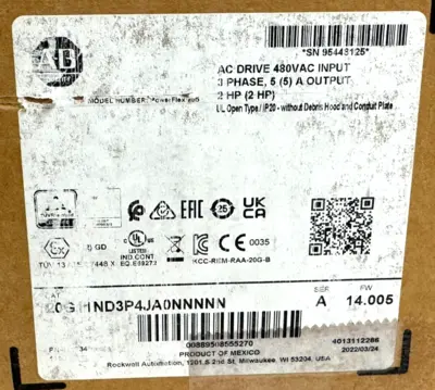 USED ALLEN-BRADLEY POWERFLEX 755