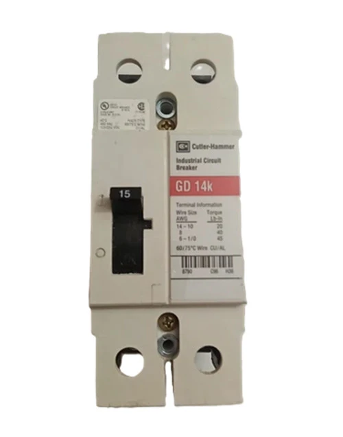 Eaton GD2015 Circuit Breaker, G-Frame, Type GD, 15A, 2-Pole [New]