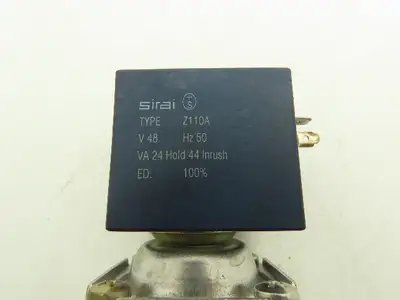 Sirai Z110A Pneumatic Solenoid Valve 2/2-way 110VAC 3/4NPT