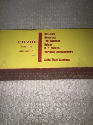 **Ohmite 2508  Resistor CORRIB 8.0 300 W 8507#