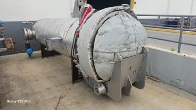 GBI, Stainless Reactor / Autoclave, 450 psi @ 460° F, 46" x 16' ID, new ready to insall, 2017