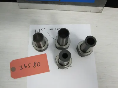 4x Lot of 4 Boring Bar Sleeve Reduction Reducer Bushing 1.25" 1.0" 3/8 3/4