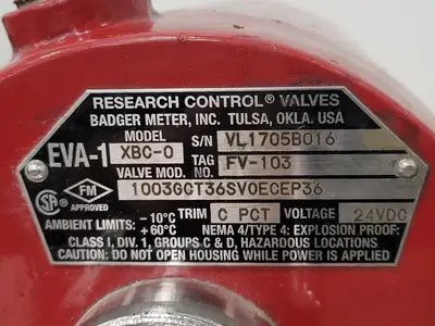 USED BADGER METER EVA-1 XBC-0