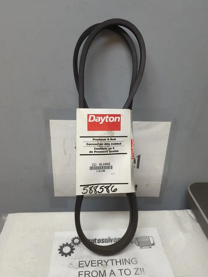 New | in-Stock DAYTON 6L186G Belts | Surplus Asset Holdings #1227405