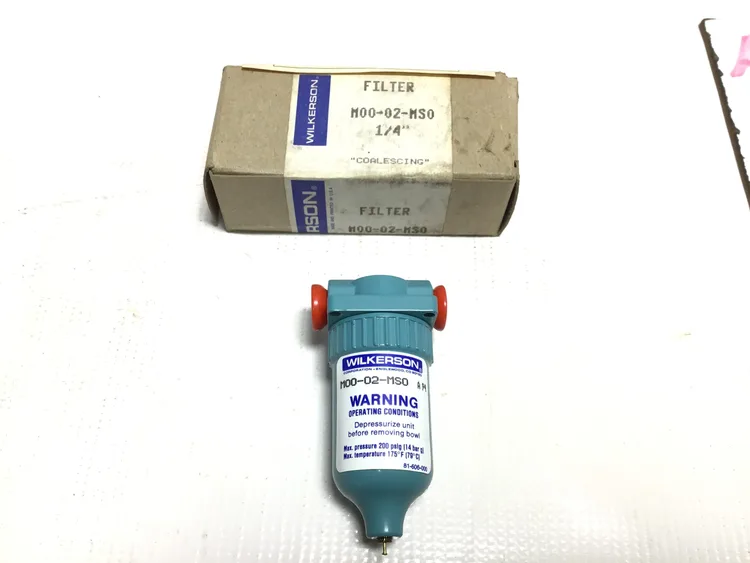 Used WILKERSON 📦 MODEL: M00-02-MS0 Filters Pennsylvania US | Moses B Glick #1009646