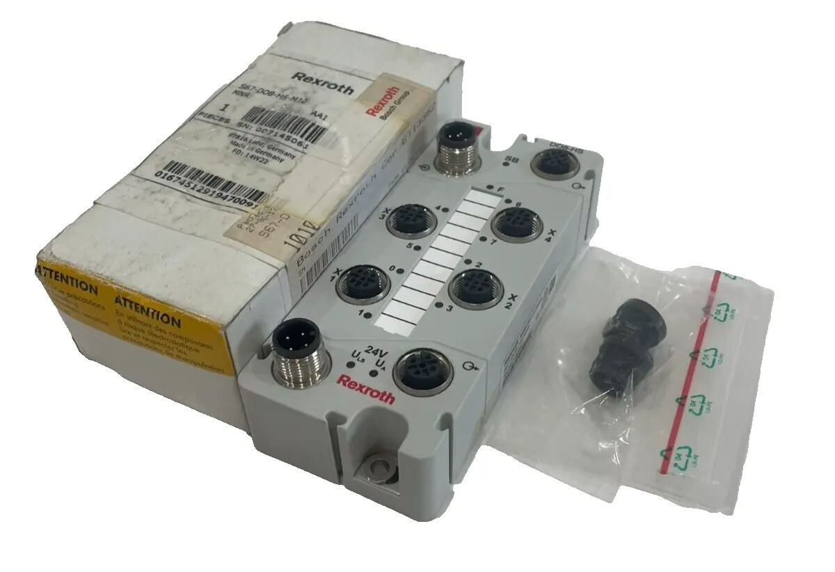 NEW REXROTH R911173209 TEMPERATURE MODULE S67D08HSM12