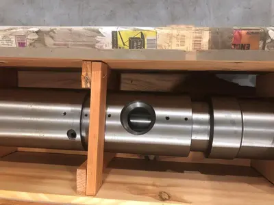 NEW NEGRI BOSSI 60MM INJECTION SCREW, BARREL, PARTS