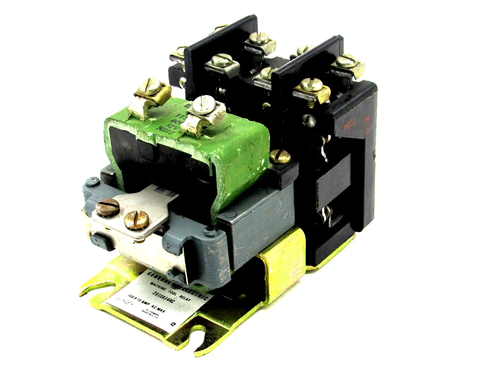 NEW GENERAL ELECTRIC 2810A14AC MACHINE TOOL RELAY