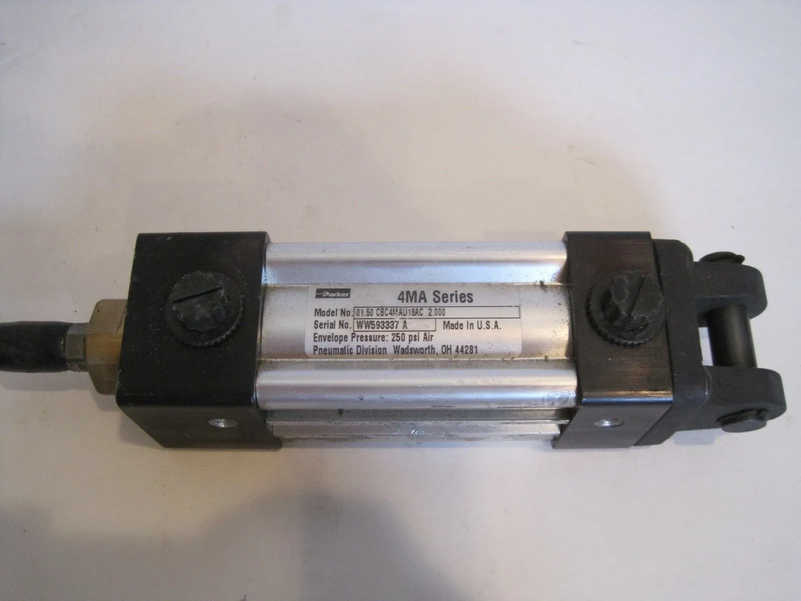 USED PARKER 01.50 CBC4MAU18AC 2.000 CYLINDER 0150CBC4MAU18AC2000