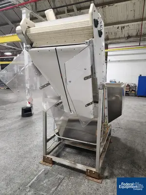 USED New England Machinery New England Machinery H/E-60 Hopper/Elevator for Caps & Bottles