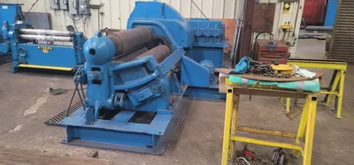 Used WEBB 9L Plate Bending Rolls including Pinch Illinois US | Bridgeline Machinery Corp. #1343207
